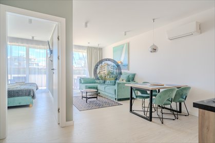 Nowoczesny apartament 43 m² z balkonem i SPA w Kołobrzegu mieszkanie Kołobrzeg, Koralowa