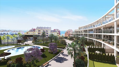 Nowoczesny apartament z widokiem na morze i basenem zapraszam mieszkanie Alcorrín, C. Toros los Urb Aldea Beach