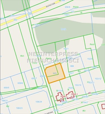 działka na sprzedaż 1071m2 działka Świnoujście