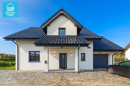 Nowoczesny dom 122 m² z tarasem i fotowoltaiką 5,35KW dom Perlino, Potokowa