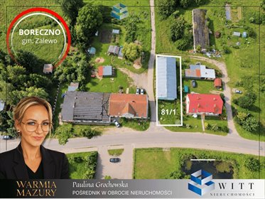 Magazyn-gospodarczy 200 m² w Borecznie - potencjał inwestycyjny lokal użytkowy Boreczno