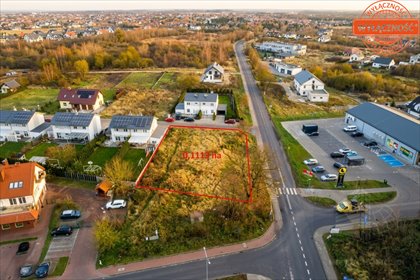 Działka budowlana 1113 m2 z pełnym uzbrojeniem i MPZP działka Bezrzecze