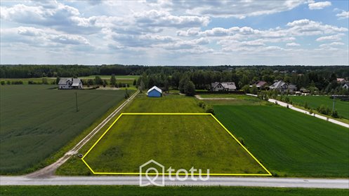 działka na sprzedaż 1241m2 działka Rozalin, Przyjazna