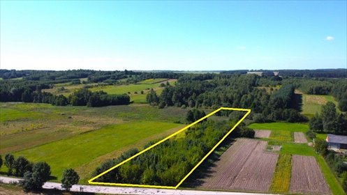 Działka 8 500 m² w Łukowej - spokojna okolica z mediami działka Chęciny, Łukowa