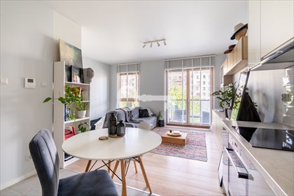 Przestronna kawalerka 32 m² z balkonem - widok na zieleń mieszkanie Gdańsk, Letnica, Starowiejska