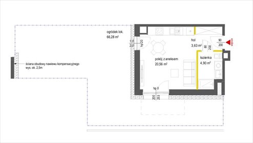 mieszkanie na sprzedaż 30m2 mieszkanie Warszawa, Włochy, Raków, Łopuszańska