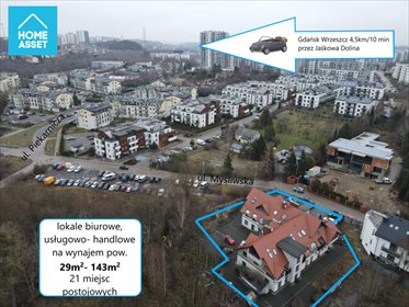 lokal użytkowy na wynajem 148m2 lokal użytkowy Gdańsk, Morena, Myśliwska