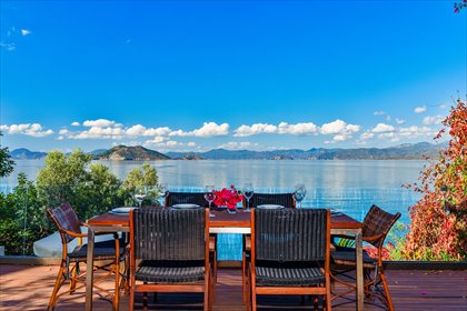 Luksusowa willa z prywatnym molo i widokiem na morze dom Fethiye, Karagözler, Fethiye, Muğla