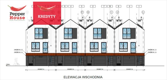 Nowoczesny dom z ogródkiem 50 m², energooszczędny, 121 m² dom Pruszcz Gdański, Powstańców Warszawy