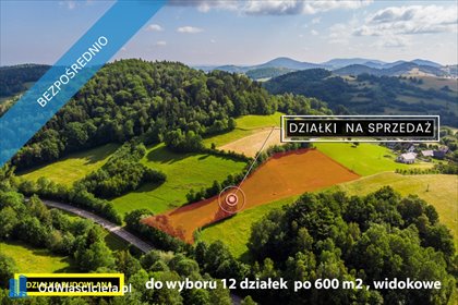 działka na sprzedaż 687m2 działka Porąbka