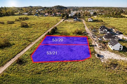 działka na sprzedaż 1299m2 działka Manowo, Łąkowa