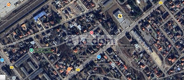 Działka 1853 m² z warunkami zabudowy i mediami działka Wołomin