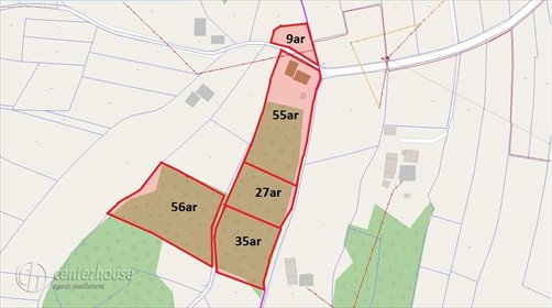 działka na sprzedaż 17425m2 działka Borek Stary