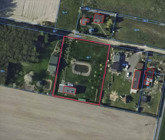 działka na sprzedaż 1470m2 działka Wodzin Prywatny, Zielona