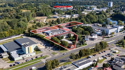 Kompleks komercyjny w Piła (biura, magazyny, wiaty) lokal użytkowy Piła, Staszyce