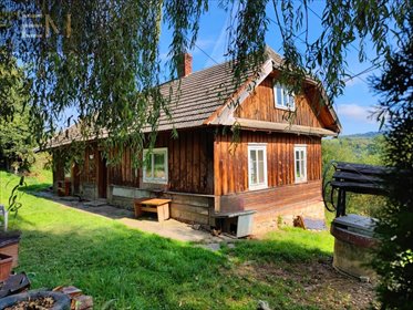 Urokliwy drewniany dom 90 m2 z widokiem na lasy dom Żarnowa