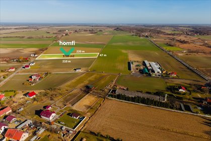 działka na sprzedaż 9789m2 działka Rusko