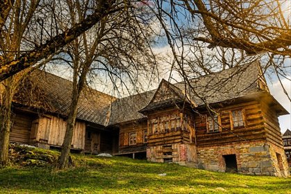 Urokliwy dom góralski z potencjałem, widok na góry dom Bańska Wyżna, Szlak Papieski