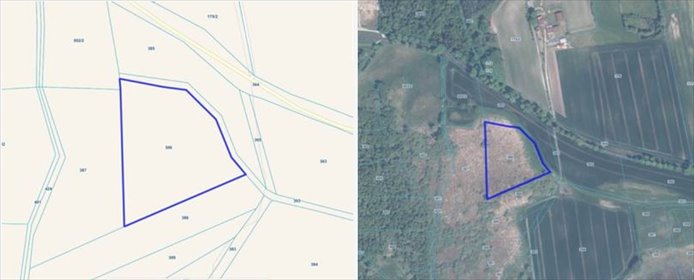 działka na sprzedaż 13100m2 działka Czarne Dolne