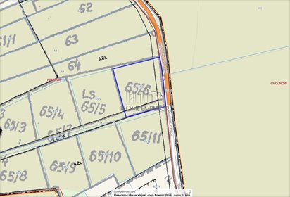działka na sprzedaż 2200m2 działka Nowinki, Gościniec Warecki