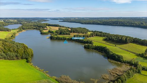 Nowoczesny dom w stanie deweloperskim z widokiem na jezioro dom Łączyno