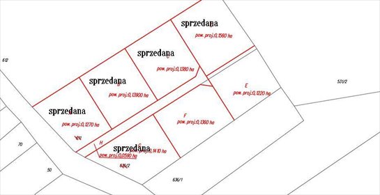 działka na sprzedaż 1285m2 działka Woźnice