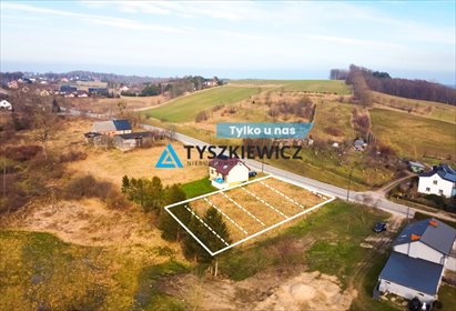 działka na sprzedaż 1143m2 działka Rybno