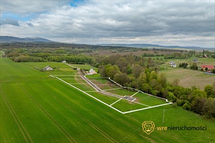 działka na sprzedaż 1208m2 działka Kłodzko