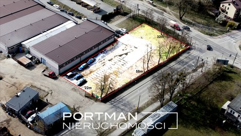 Na wynajem utwardzony plac 1500 m² w Karczewie z dużą widocznością działka Karczew
