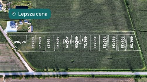 Działki budowlane w Brańsku, 1031 m², media, asfalt działka Brańsk, Myśliwska