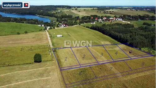 działka na sprzedaż 1000m2 działka Liski