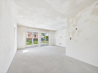 Dom bliźniak z panelami fotowoltaicznymi i ogrzewaniem podłogowym dom Rzeszów, Budziwój, Porąbki