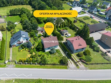 Działka 87 arów z domem i garażem (Rzozów) działka Rzozów, Długa
