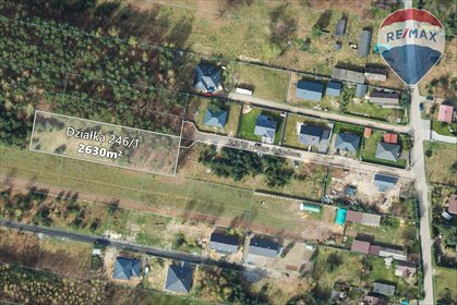 Zapraszam do zakupu działki 2630 m² z lasem i mediami w prestiżowej okolicy działka Skierniewice, Gajowa