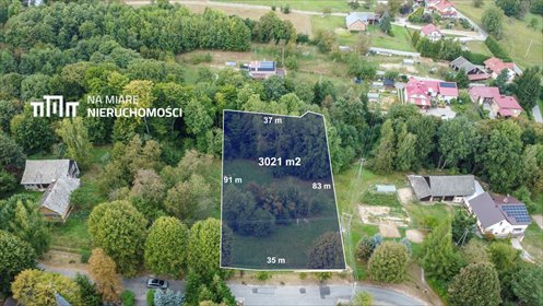 działka na sprzedaż 3021m2 działka Handzlówka