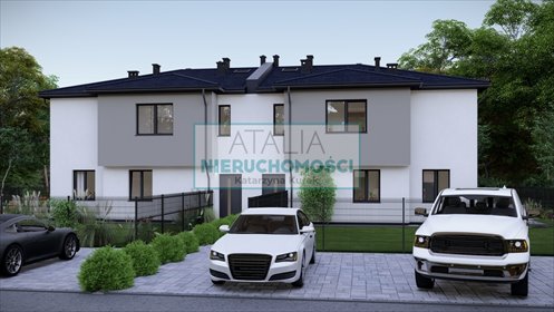 Skrajny segment w Milanówku, 79 m2, stan deweloperski dom Milanówek