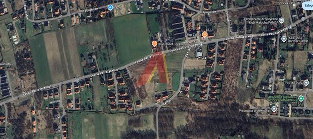 działka na sprzedaż 1483m2 działka Kraków, Podgórze, Opatkowice, Żyzna