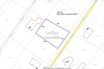 Działka 1267 m² w Czarnówce (media przy granicy) działka Czarnówka, Brzozy