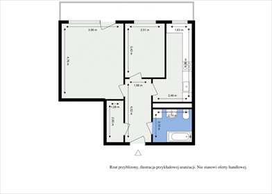 mieszkanie na sprzedaż 50m2 mieszkanie Katowice, Osiedle Tysiąclecia, Bolesława Chrobrego