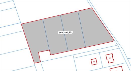 Działka budowlana 1650 m² w malowniczej okolicy działka Świerzyny
