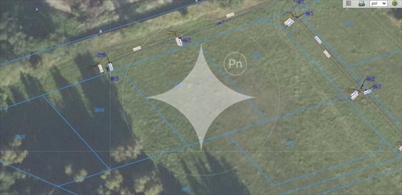 działka na sprzedaż 1026m2 działka Okmiany