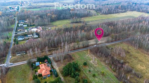 działka na sprzedaż 1277m2 działka Oddział