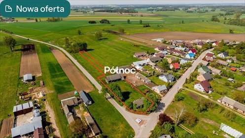 Działka 3301 m² z stodołą w Zofiówce – idealna pod dom działka Zofiówka