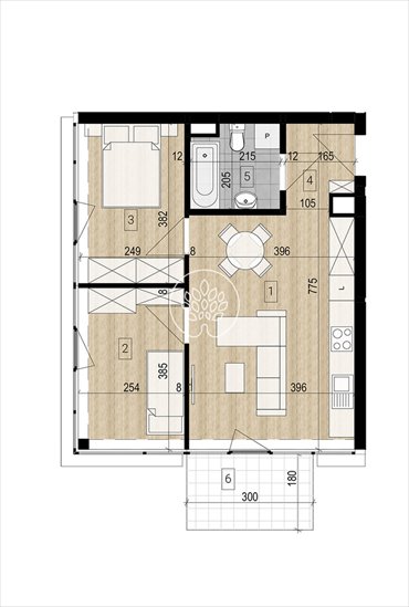 mieszkanie na sprzedaż 45m2 mieszkanie Bydgoszcz, Okole, Grunwaldzka