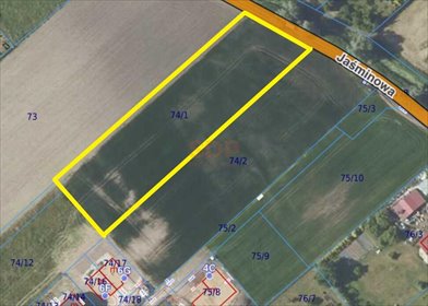 działka na sprzedaż 3818m2 działka Siechnice, Jaśminowa