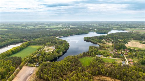 Działka z widokiem na jezioro Wysoka - pozwolenie i rozpoczęta budowa działka Kamień, Nad Brzegiem