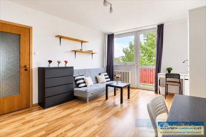 Na wynajem przestronne 2-pokojowe mieszkanie 47 m² z balkonem mieszkanie Poznań, Łazarz, os. Hetmańskie
