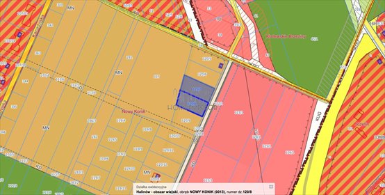 działka na sprzedaż 1000m2 działka Nowy Konik, Wenecka