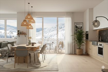 Nowoczesne 4-pokojowe mieszkanie z panoramicznym widokiem zapraszam mieszkanie Predazzo
