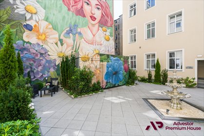 Dwupoziomowe mieszkanie w centrum Poznania z cichym patio mieszkanie Poznań, Stare Miasto, Za Bramką